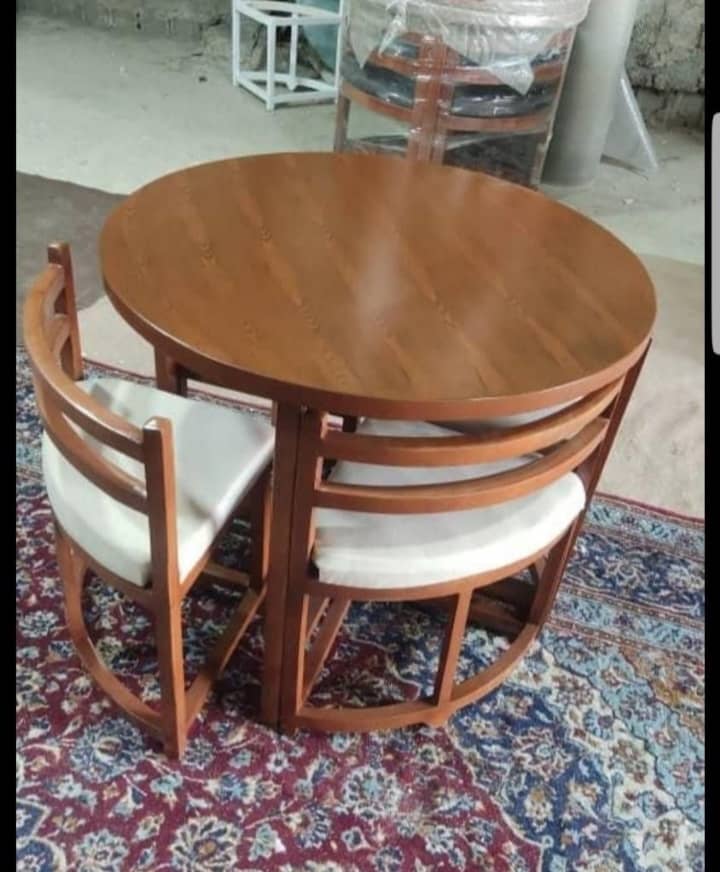 میزوصندلی ناهارخوری مدل کمجا4نفره