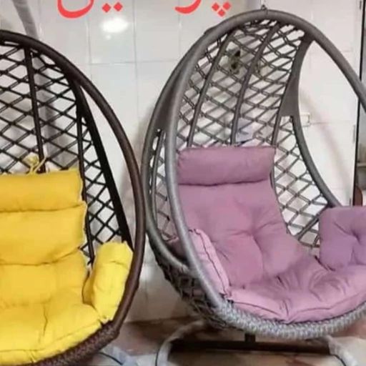 تاب ریلکسی مدل پرشین دوبافت با کنف خارجی | تاب آویز راحتی لوکس با ارسال سراسر ایران